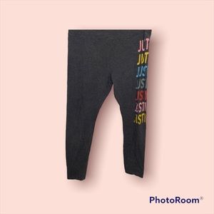 Size 20/22 plus girls justice leggings